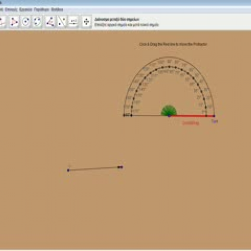 geogebra do 60 degree angle