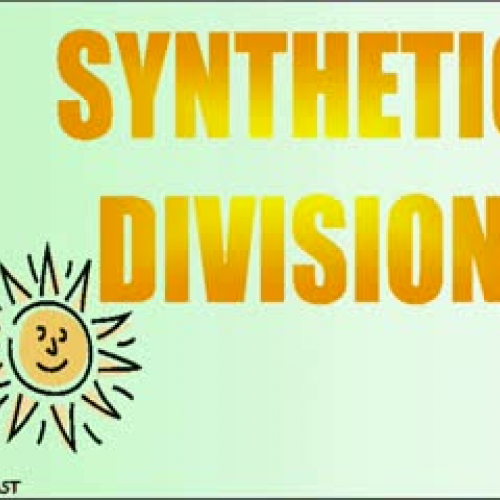Polynomial Synthetic Division KORNCAST