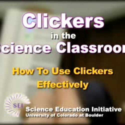 How to use clickers effectively