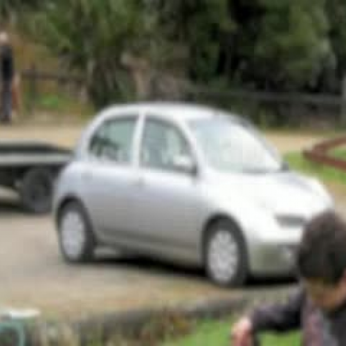 Caterpillar ski's and Earth Ball