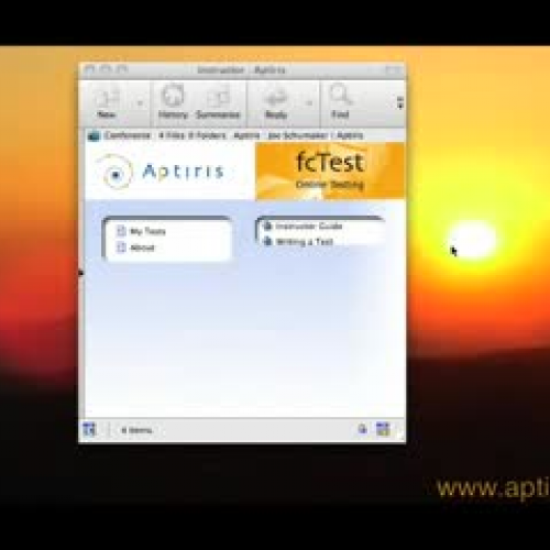 fcTest - Scoring a Test