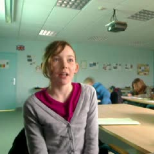 Olivia's introducing herself