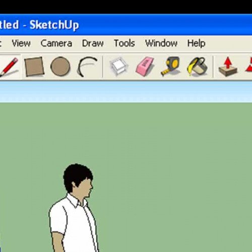 How to use Google SketchUp7  Pull_Pull tool