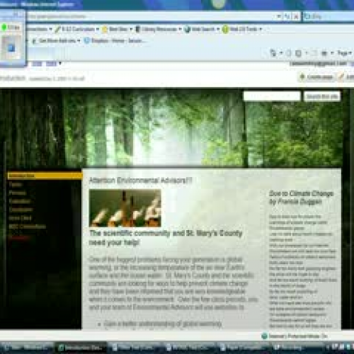 Green Advisor WebQuest