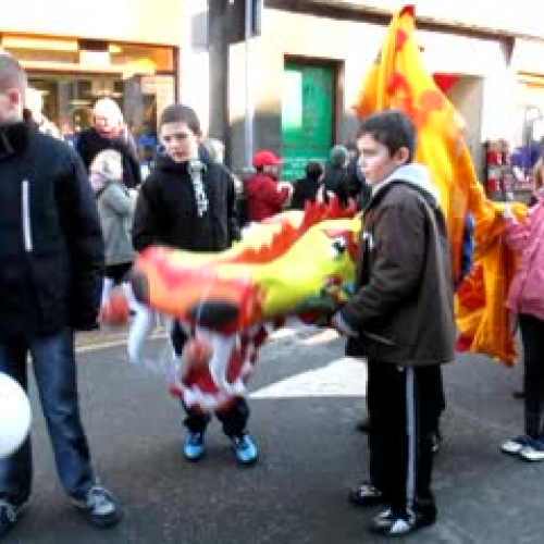 Dragon parade short