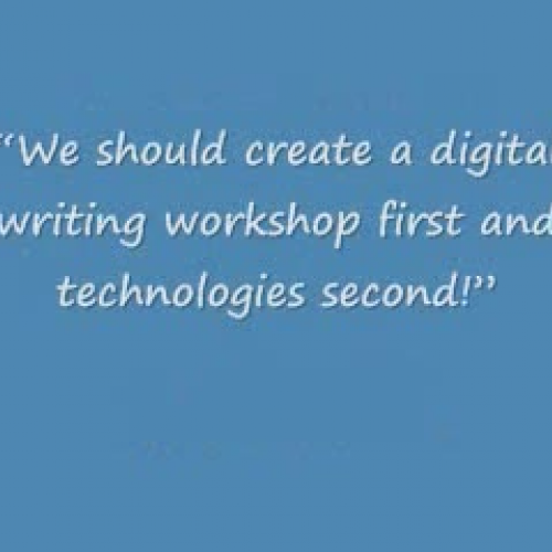 Digital Writing Introduction