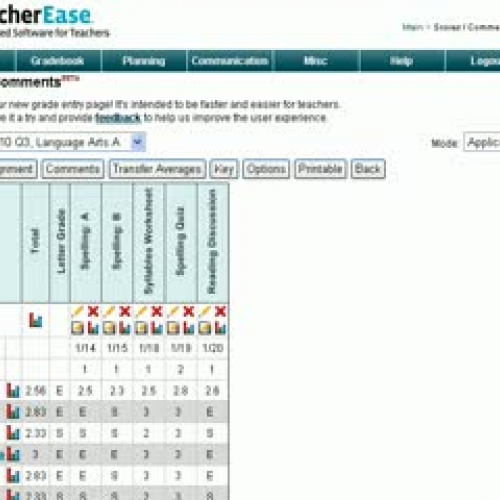 TE-0005 - Grading Scales