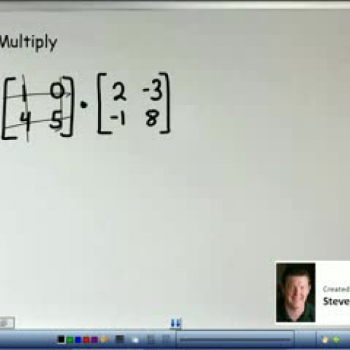 Multiply 2x2 Matrix