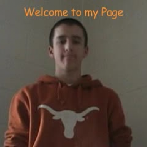 welcome to my page