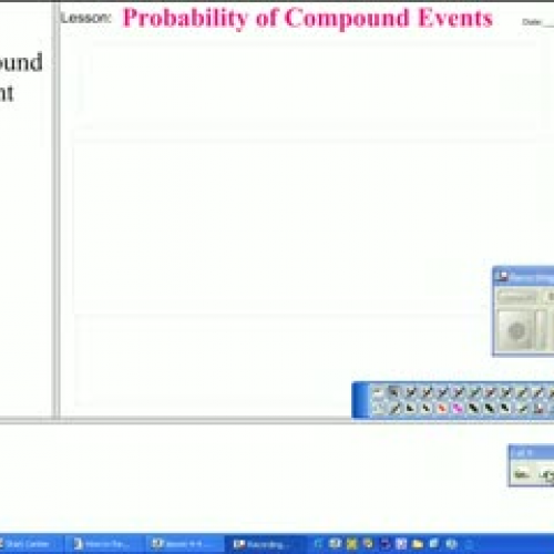 4-4: Probability of Compound Events