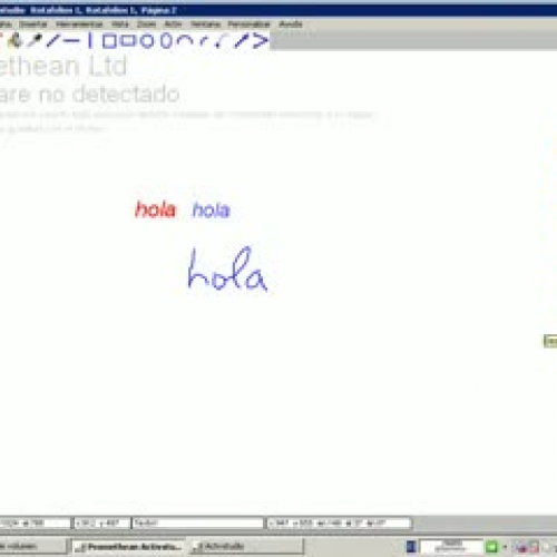 Inserción de Texto con Activstudio