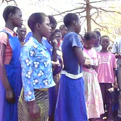 Thawale School choir