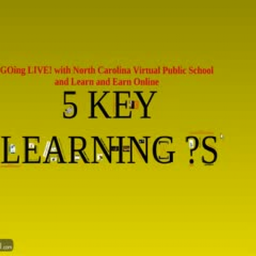 GO LIVE with NCVPS/LEO: 5 Learning Q's, Part 
