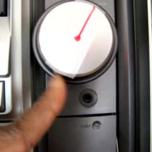 Force and Lever Arm on Volume Knob