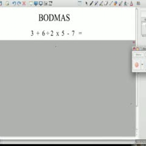 BODMAS - the video!