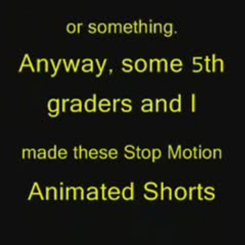 Our next stop motion movie