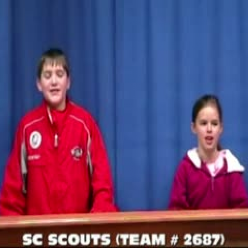 Sara Collins Scouts - Lego Robotics 2009-2010