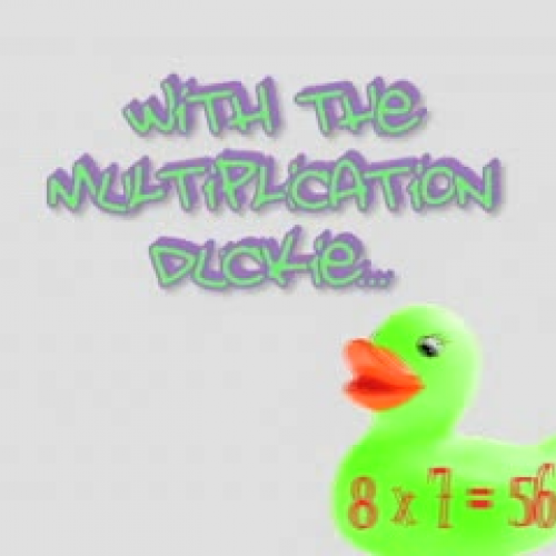 Multiplication Fact Song (8 x 7 = 56)