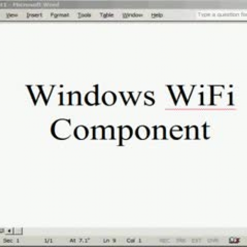 Wireless Connection Troubleshooting STM