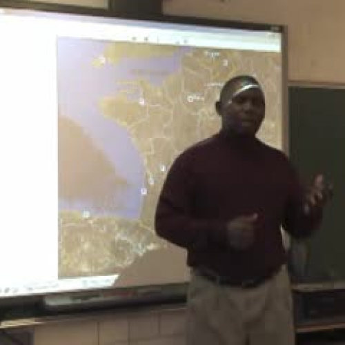 French students stage language ambush