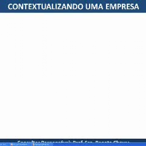 Classificando e Contextualizando uma Empresa