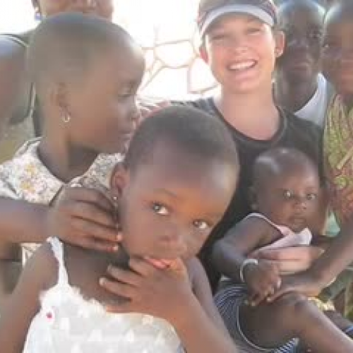 Sarah visits Africa