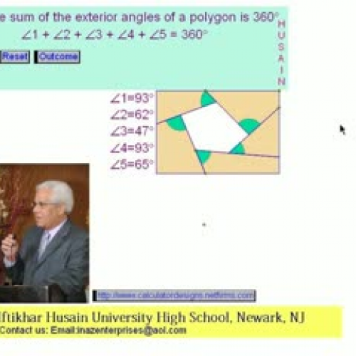 Sum of the Exterior Angles of a Polygon