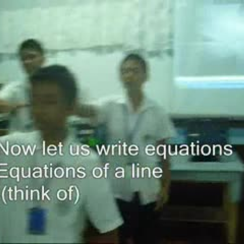 Linear Equation Jingle