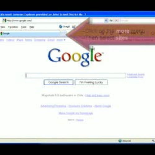 Create a Google Site Account