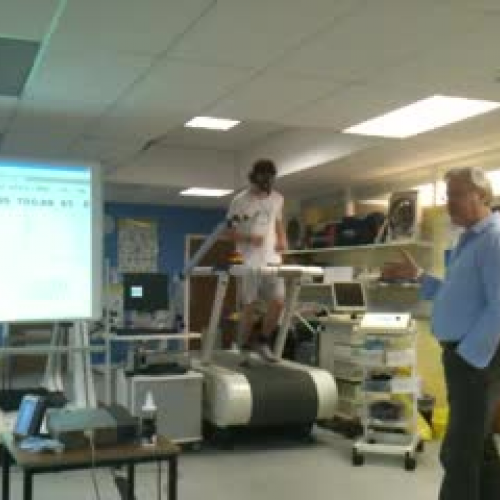 VO2max direct measurement using treadmill pro