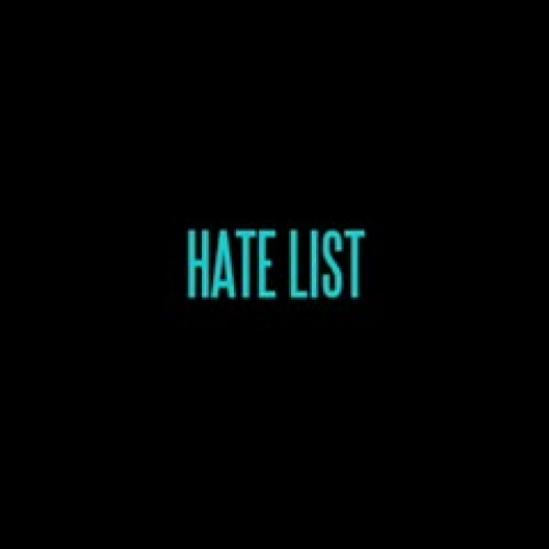 Hate List Book Trailer