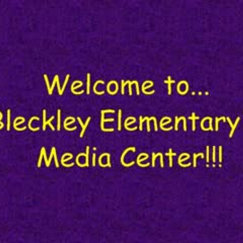 Welcome to the BCES Media Center