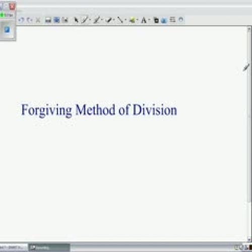 Forgiving Method of Division
