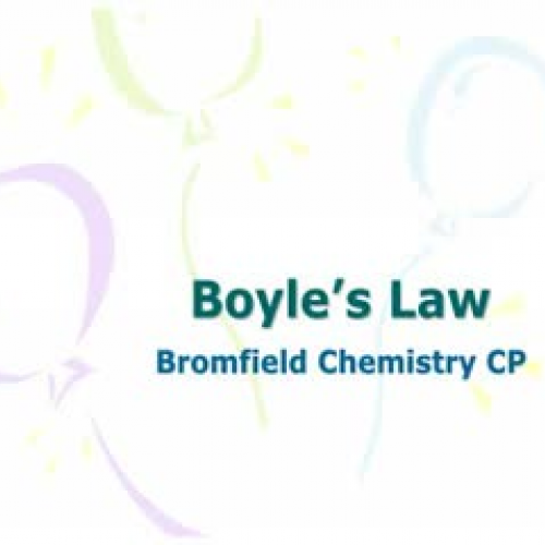 Boyle's Law