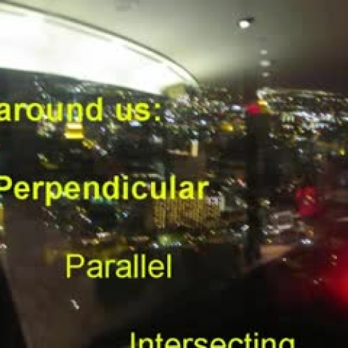 Parallel and Perpendicular Lines