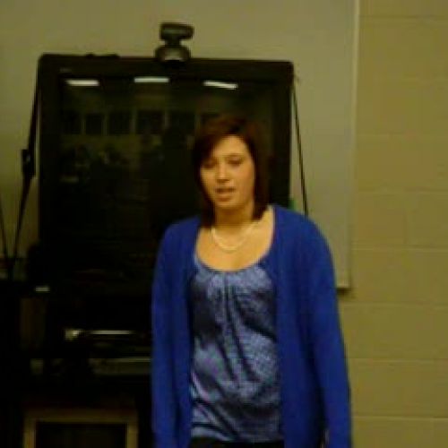 Speech #1 Allison Sulivant