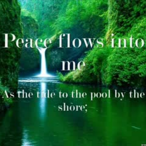 English 3 Poetry Project. "Peace"