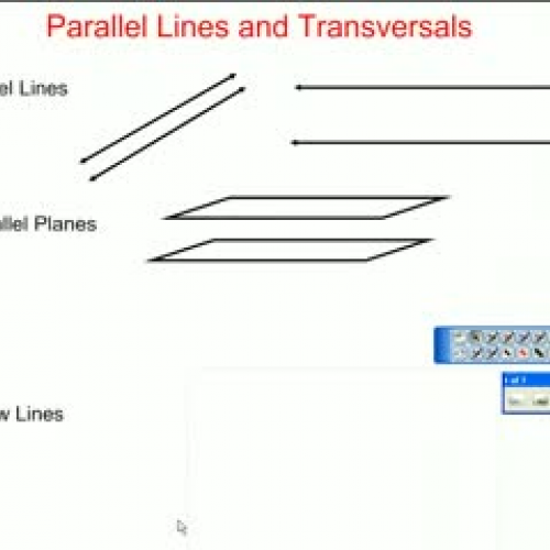 5-3: Parallel Lines &amp; Transversals