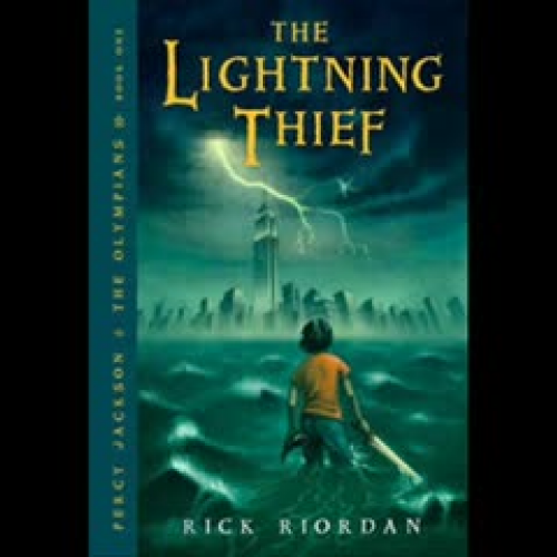 The Lightning Thief by Rick Riordan.
