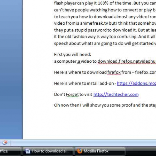 How to download any video from almost any web