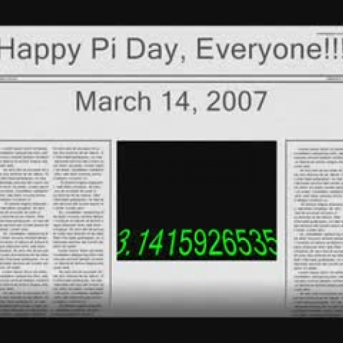 Happy Pi Day
