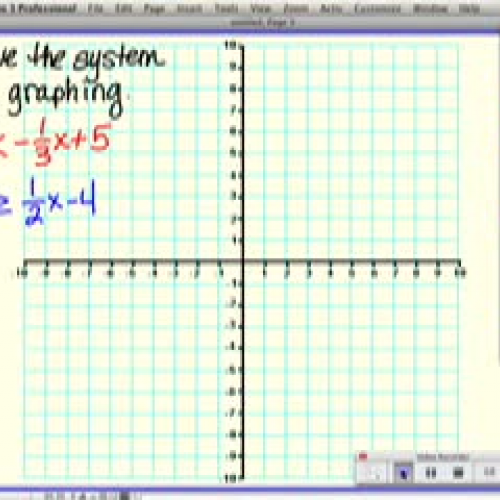 Systems of LInear Inequalities