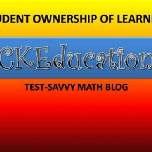 Student Ownership of Learning