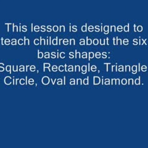 Shapes are Everywhere