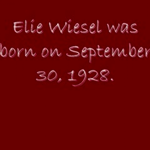 Elie Wiesel