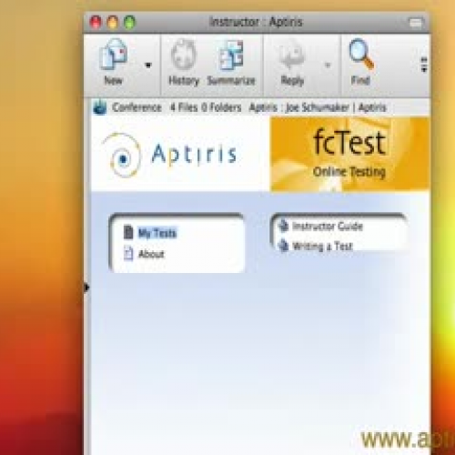 fcTest Generating Reports