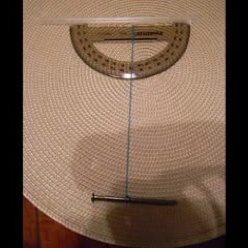 Finging the heights of a tree and a light pos