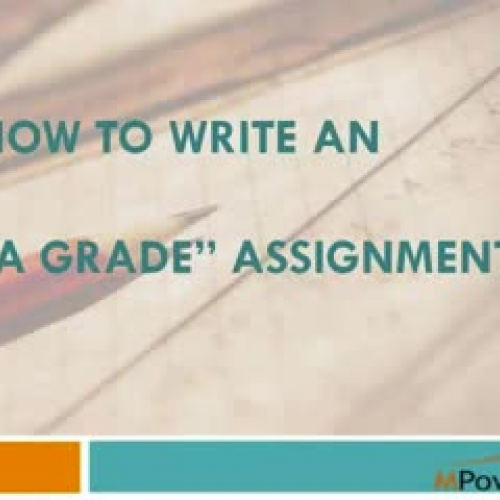 Assignment Help - Writing Winning Assignments