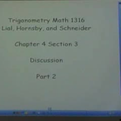 Trig 4.3 Part 2