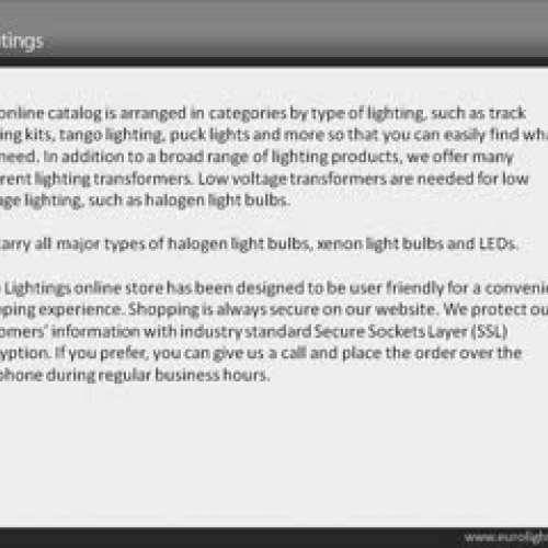 Low Voltage Lighting Transformers